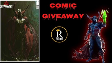 King Spawn Comic Book Giveaway [ Rules For Entry In This Video ] Rated Comics
