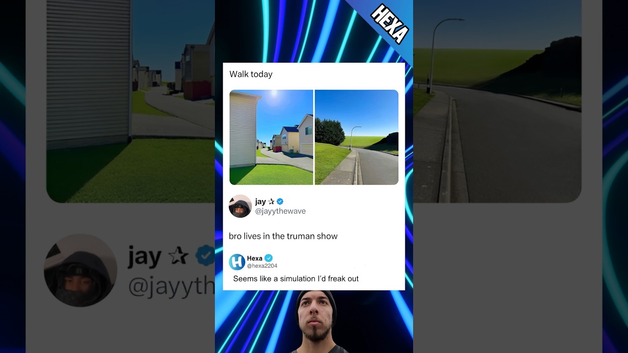 This seems like a simulation😵‍💫👀