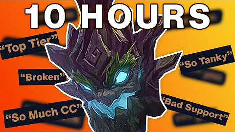 I Spent 10 HOURS Learning Maokai to Prove He's UNKILLABLE