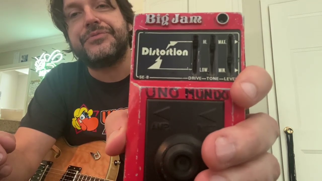 Multivox Big Jam Distortion SE-8 1980's Vintage Rare