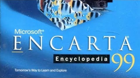 Encarta Encyclopedia 1999 Home Video Logo (1999)