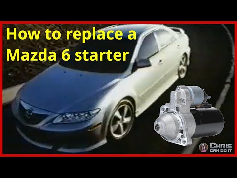 Chris Can Do It.  Episode 1:  How to replace a starter in a 2005 Mazda 6