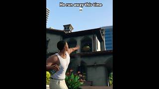 Franklin survived this time  💀#gta #gta5 #shorts #memes