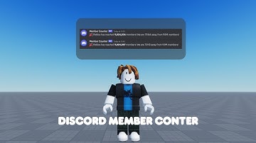 Roblox Tutorial - Roblox Discord Member Counter 2023