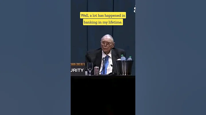 Charlie Munger Talking About His Banking Journey #charliemunger #charliemungerinterview #banking