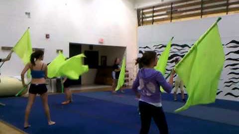 Wind up 45 toss and the catch behind the back