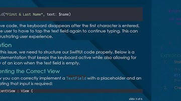 How to Show a Placeholder and Icon When a TextField is Empty in SwiftUI