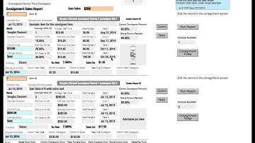 Consignment Pro 3.0 v13: Consignor Sales Report