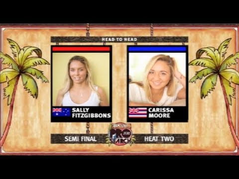 Semi Final, Heat 2 - Sally Fitzgibbons vs Carissa ...