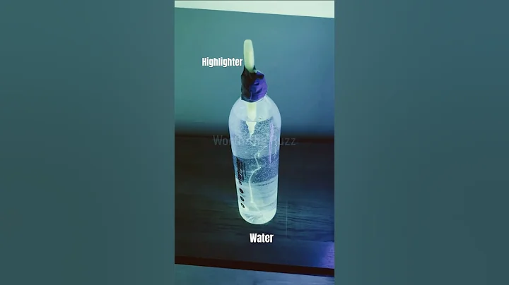 Lightning in a Bottle (Glowing Vortex) Sigma Physics #science #crafts #satisfying #uv