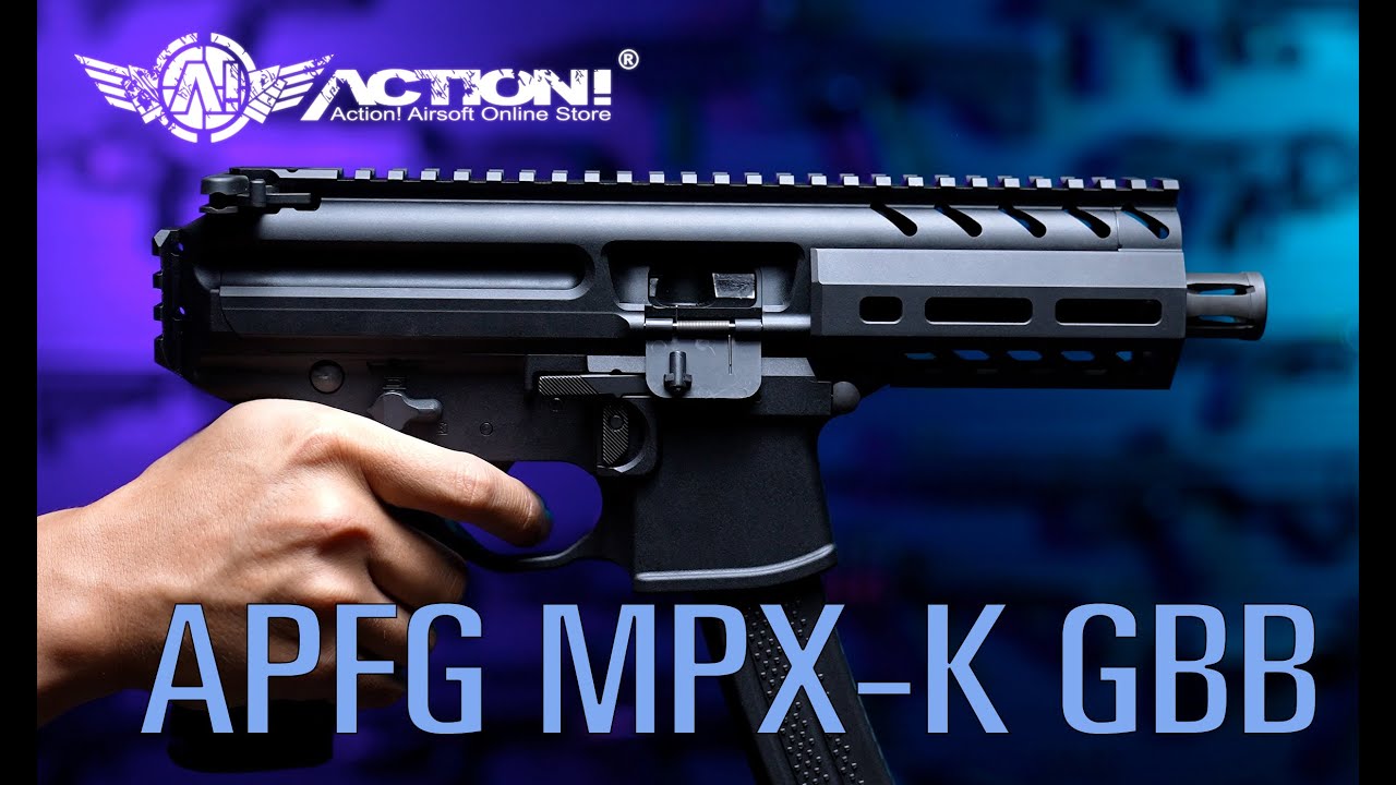 APFG MPX-K GBB Airsoft（Shooting Test）