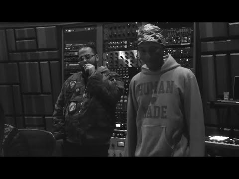 French Montana ft. Pharrell - Bring Dem Things (in studio)