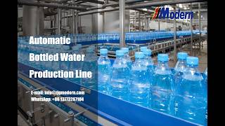 MODERN Automatic Bottled Water Production Line | Water Bottling Line