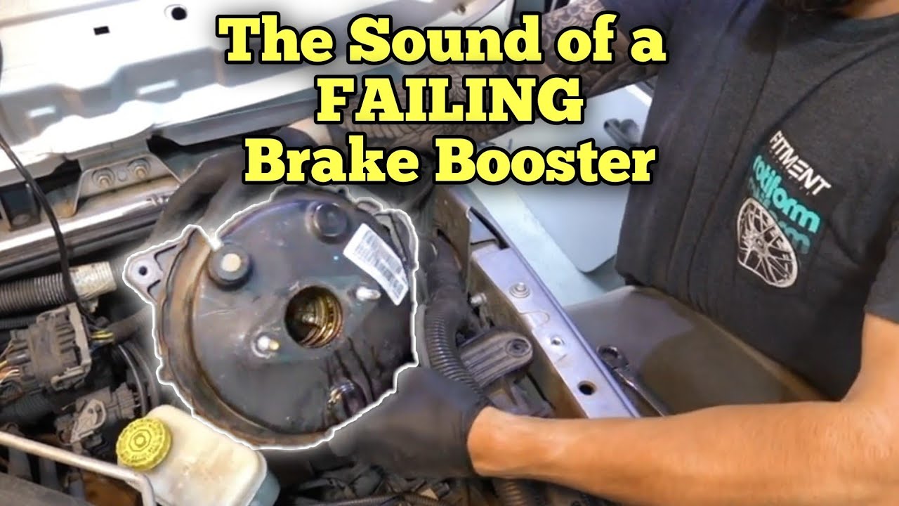 Brake Booster Failure Part 1 My Jeep Wrangler JK makes strange Brake Noises  and Doesn't Stop Good - YouTube