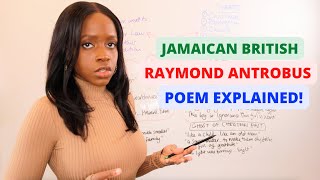 'Jamaican British' by Raymond Antrobus Analysis | Edexcel Belonging Poetry Anthology GCSE Revision!