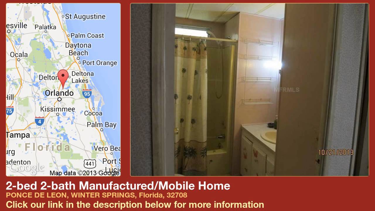 new homes in houston 2-bed 2-bath Manufactured/Mobile Home for Sale in Winter Springs, Florida on florida-magic.com