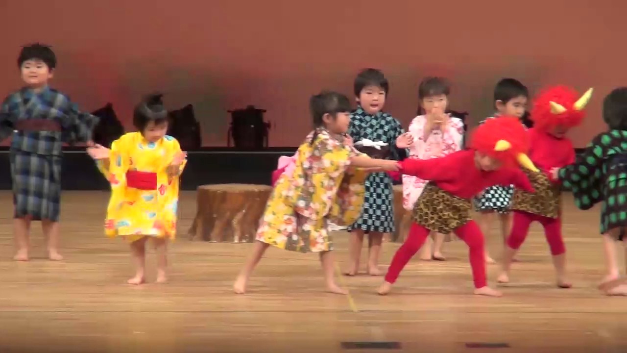 南九州勝縁こども園　H28お遊戯会　泣いた赤鬼