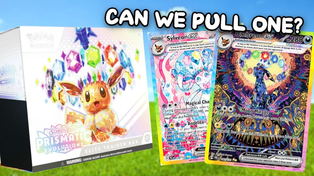 Can Our Luck Continue? | Prismatic Evolutions ETB Opening - YouTube