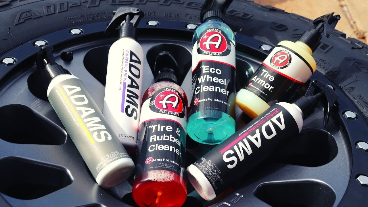 Applying Adams Tire Armor & Ceramic Wheel Coating!! Is It Worth it? YouTube