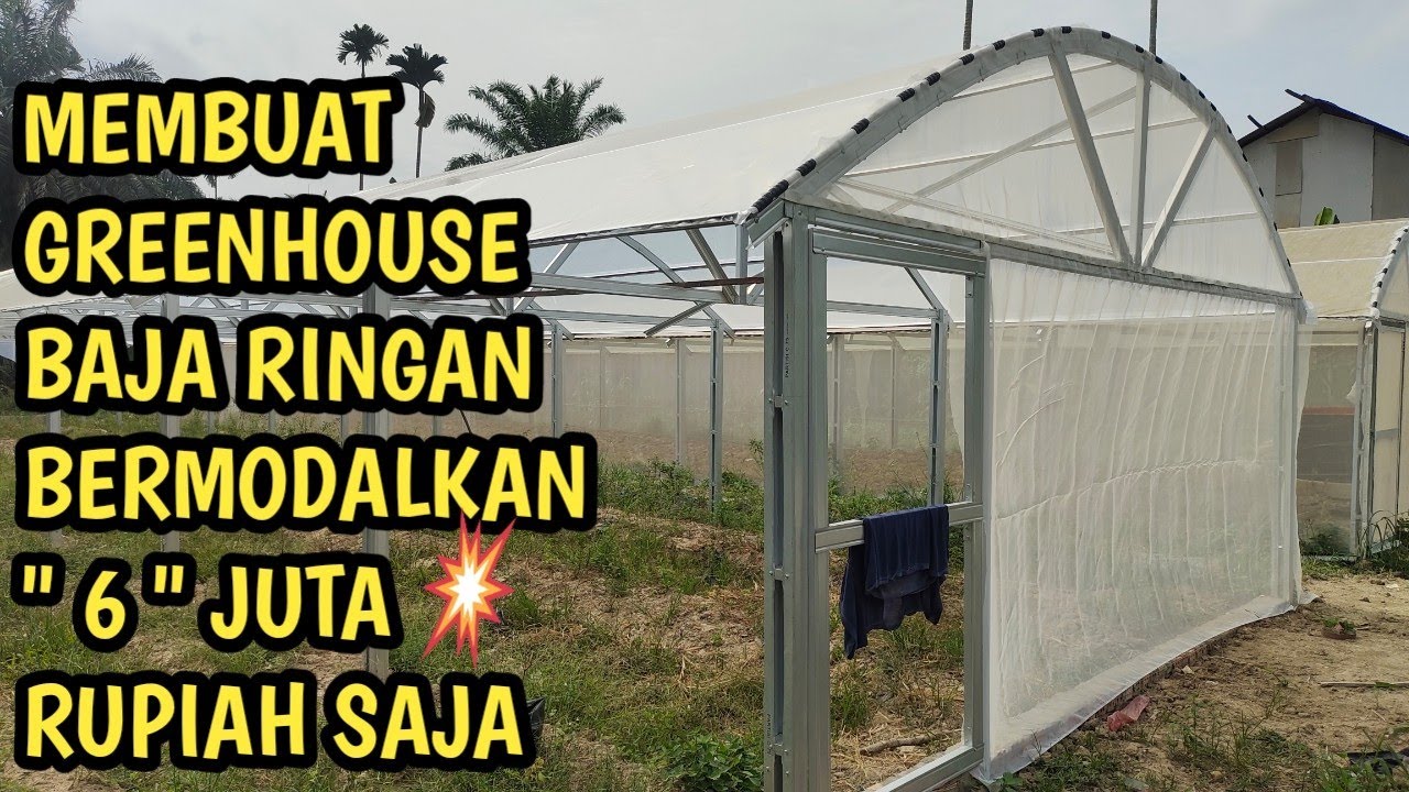 VIRAL‼️GREENHOUSE TERMURAH DARI BAJA RINGAN