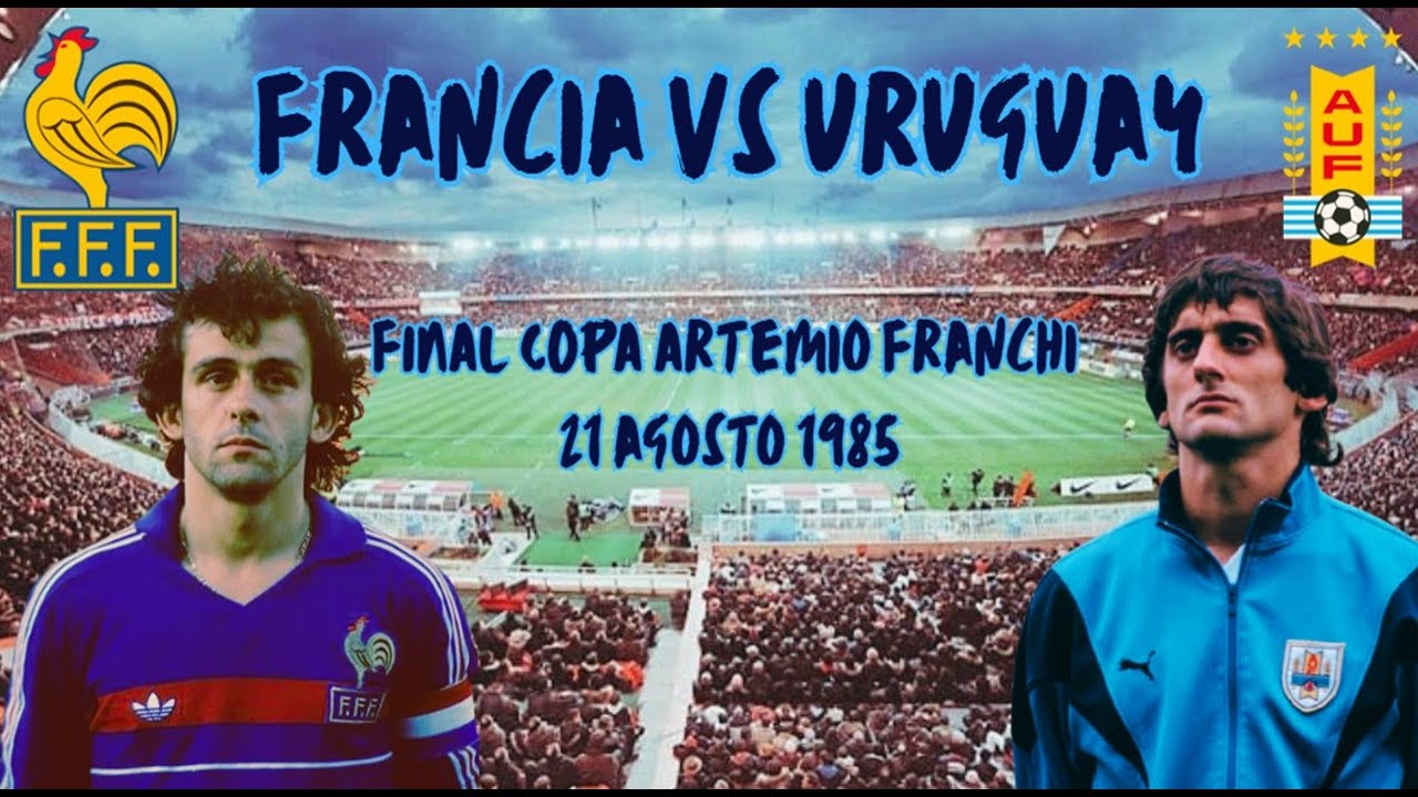 Francia vs Uruguay 1985 | Final Copa Artemio Franchi | El primer campeón intercontinental