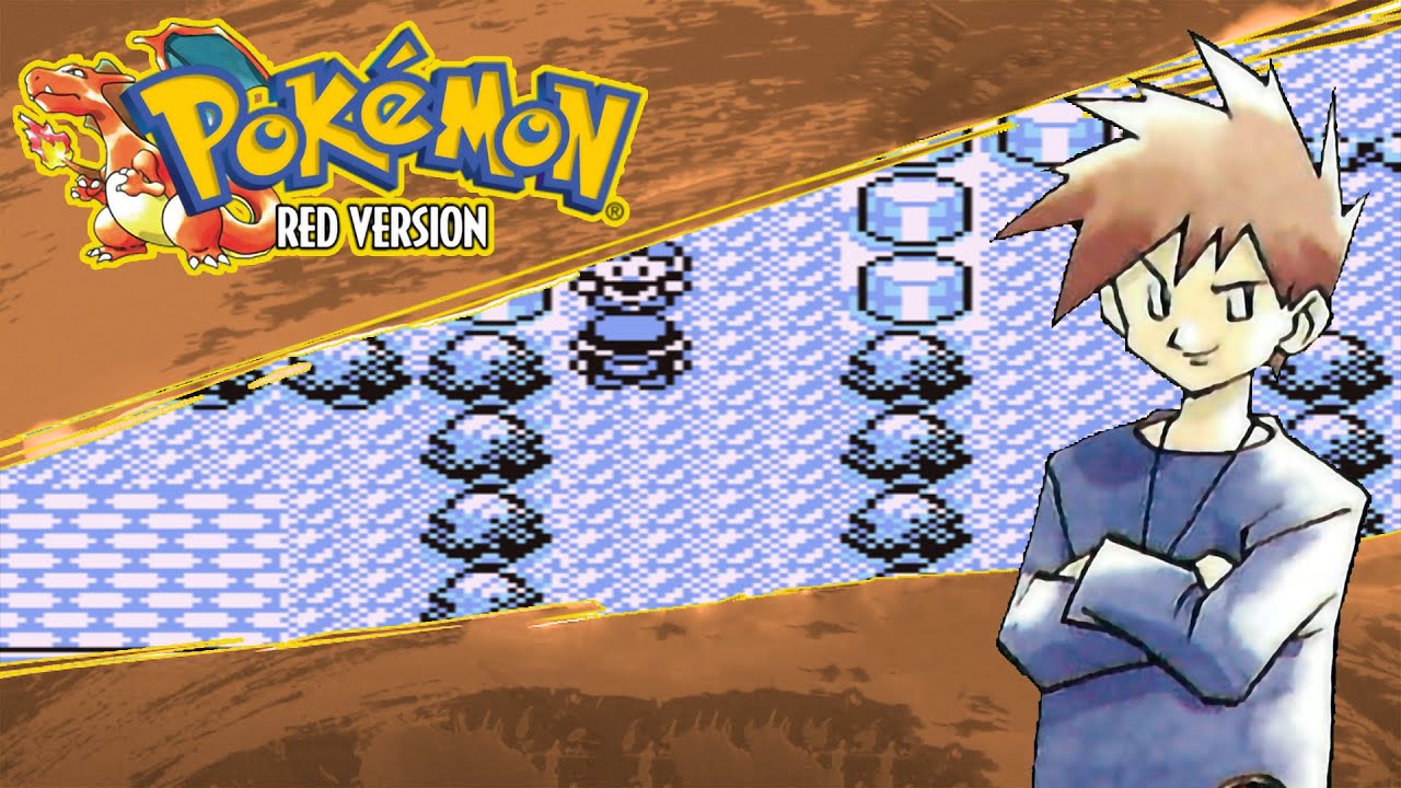 Pokémon Red & Blue Rival Blue Battle 3 (1080p 60fps) YouTube