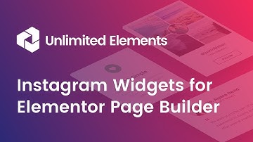 Instagram Widgets  for Elementor Page Builder