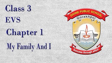 Class 3 EVS Chapter 1- My Family And I
