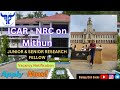 Icarnational research centre on mithun  jrf  srf position  vacancy 