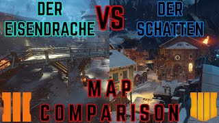 der eisendrache & Der Schatten map comparison // BO3 Zombies & BO4 Multiplayer