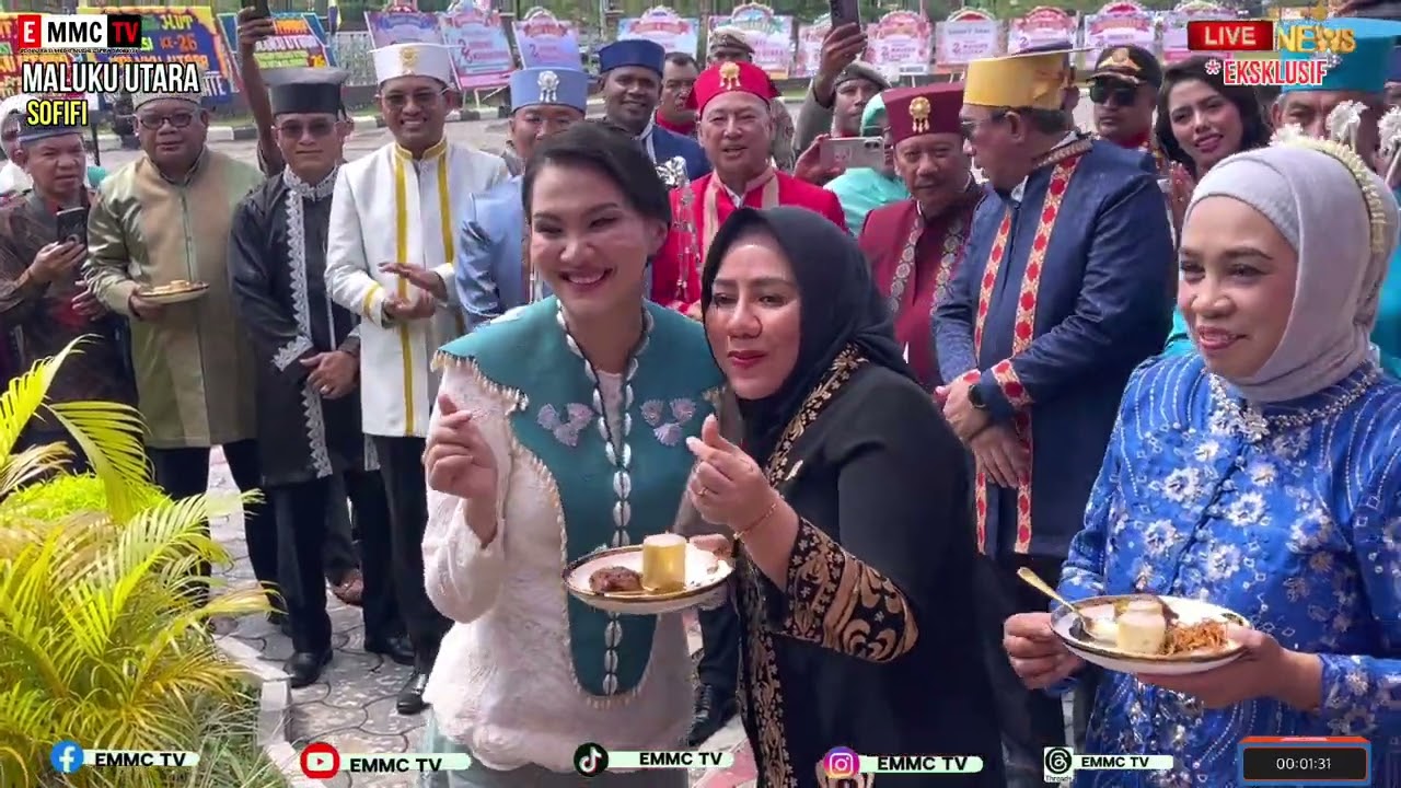 Berlangsung Hikmat, Gubernur Sherly Pimpin Upacara HUT Malut ke-26 Tahun 2025