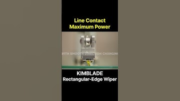 Rectangular Edge. Stronger Wiper.