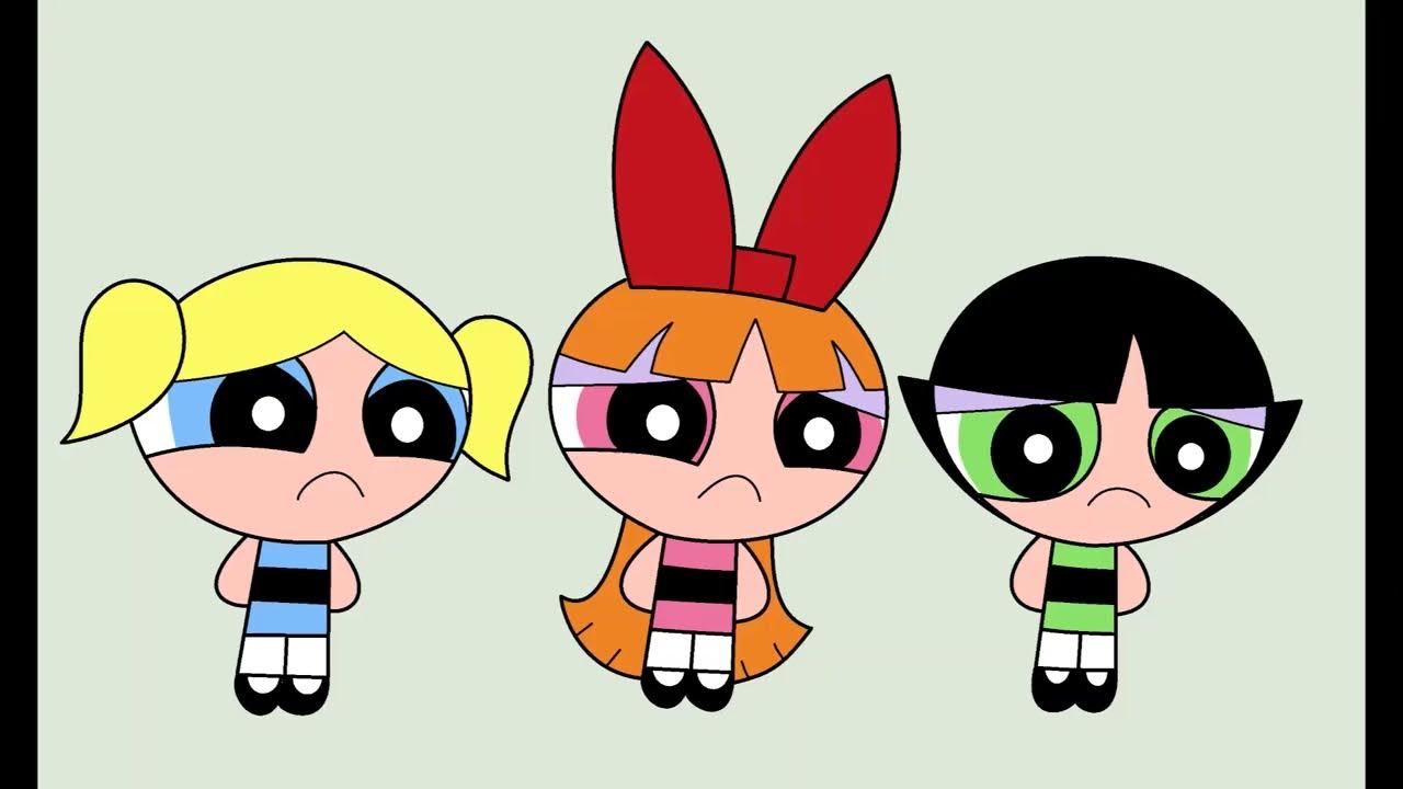 The Powerpuff Girls Crying (Newly Animated Version) YouTube