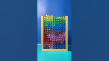 Tetris on Ocean Blue — Oddly Satisfying ASMR Game || PART 258