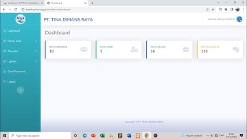 Aplikasi penggajian karyawan menggunakan framework codeigniter berbasis php
