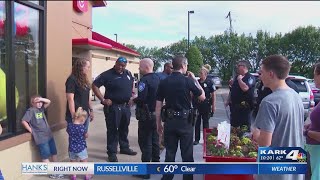 Fallen officer honored tonight in Hot Springs