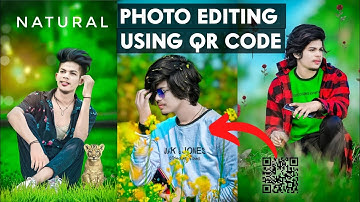 QR Code Se Photo Editing Kaise Kare Only 1 Click | Snapseed QR Code Photo Editing Tutorial 2023