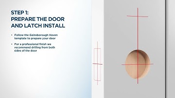 Gainsborough Haven Smart Entrance Lock - Installation Guide