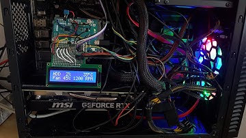 How I monitor my computer with an Arduino