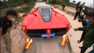 Демонстрация Спойлерной Системы Ferrari Для Ускорения Огня