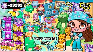 All SECRETS and COINS in the *NEW DENTIST and TOY STORE* 🩷 New Update in Avatar World screenshot 4