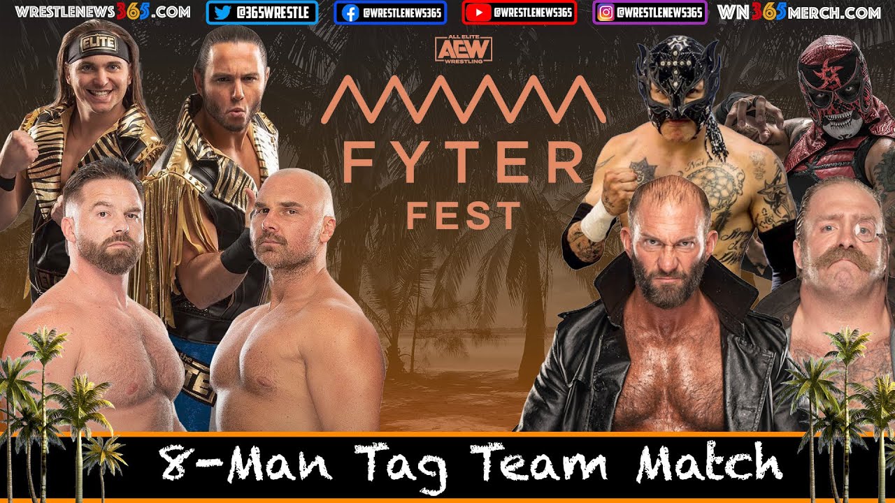 Young Bucks Vs Lucha Bros