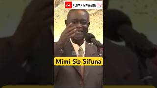 Drama at Onyonka's Mother Memorial Service attended by Oburu, Sifuna, Gachagua and Matiang'i