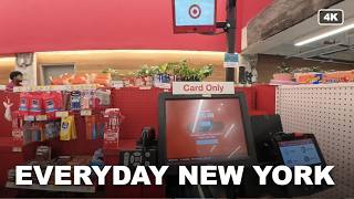 Buying an Air Fryer at Target in Manhattan | 4K POV Shopping