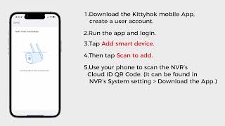 How to Add Kittyhok Security Camera System to Mobile App screenshot 1