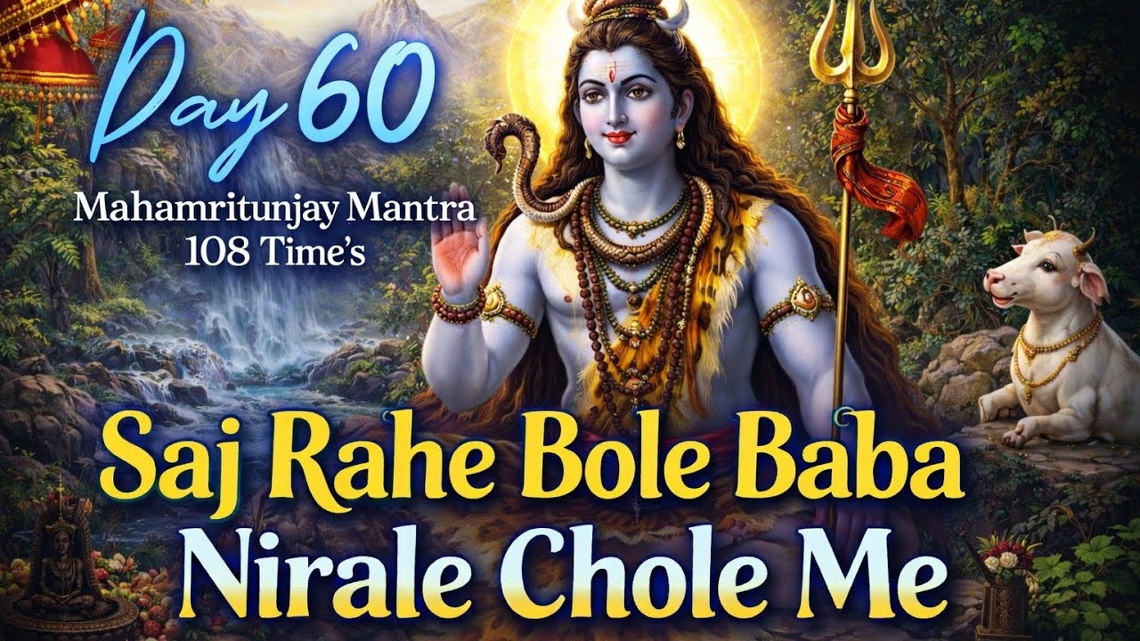 Day 60, Mahamrityunjay Mantra 108 Time's, 23 February 2026 11:32 (Monday)