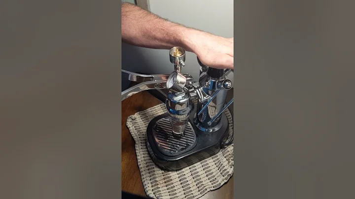 20. Testing Coffee Sensor's AirBuster® on a La Pavoni Europiccola