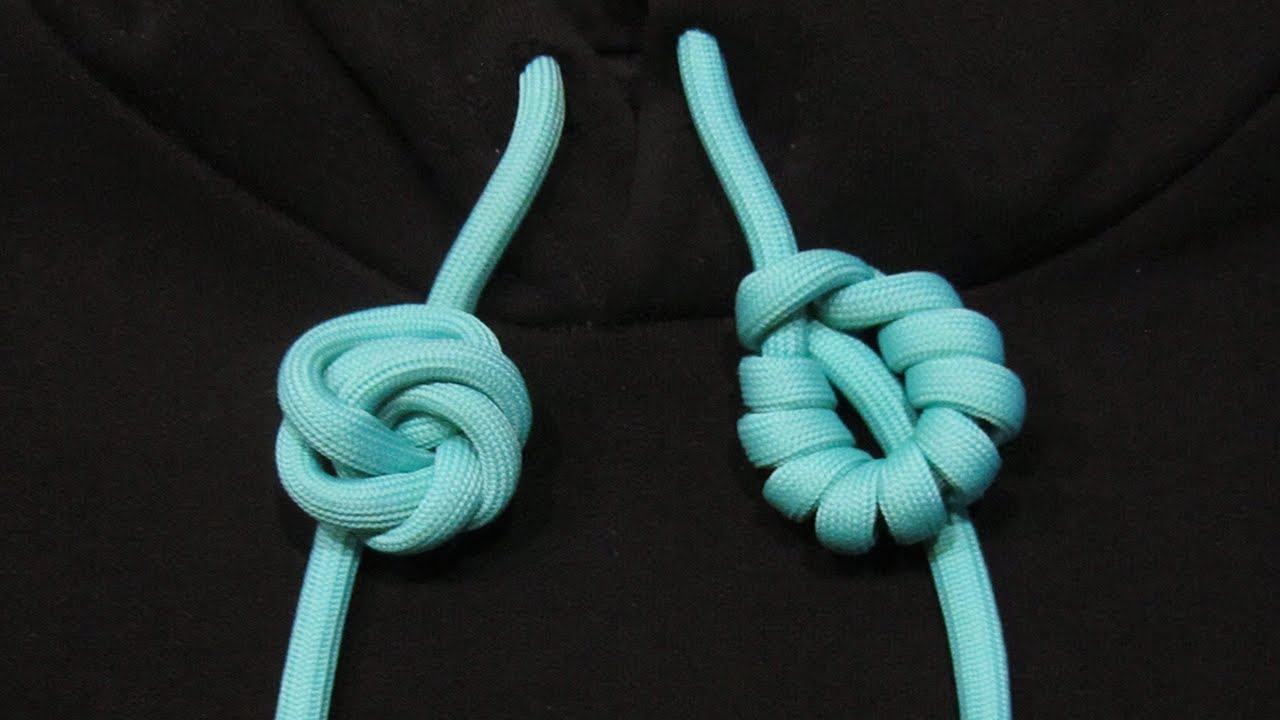 Two ways to Tie Hoodie Strings cool. Instructions for tying