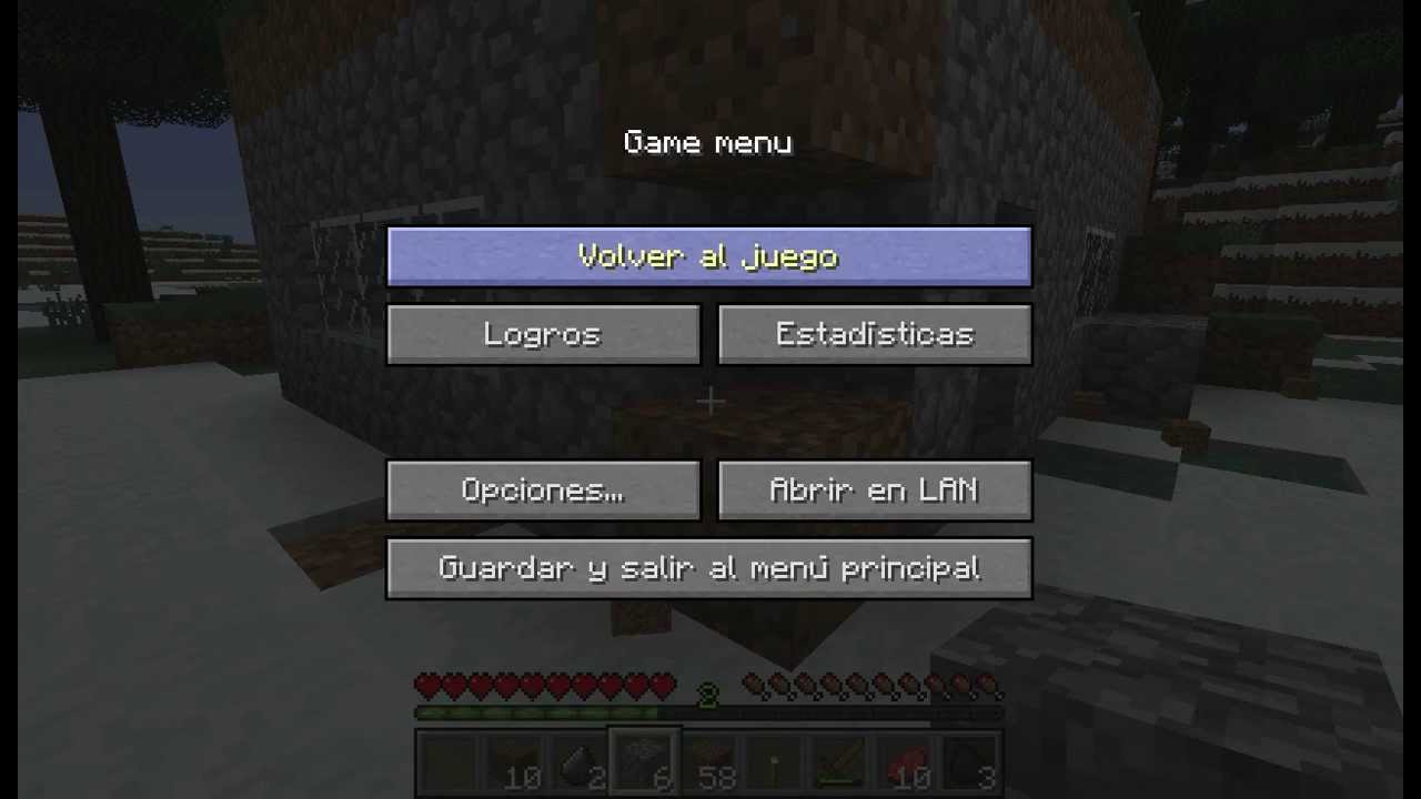 como hacer una pica y como encontrar rocas en minecraft - YouTube