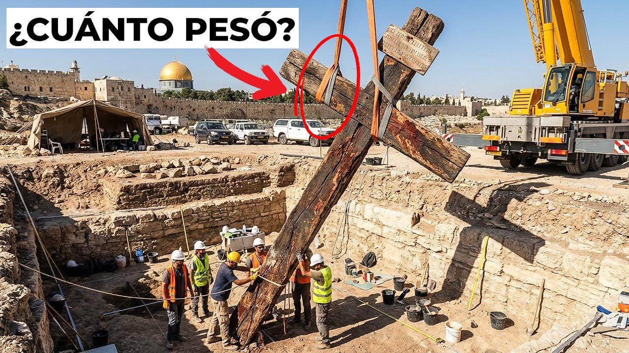 ¿Cuánto PESABA Realmente La Cruz De Jesús? (ESTO Te Sorprenderá)